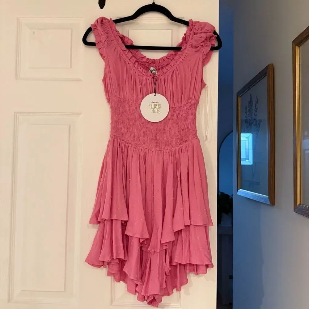 Princess Polly Love Galore Romper Pink - Picture 3 of 5
